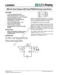 LDS8681008-T2 Datasheet Cover