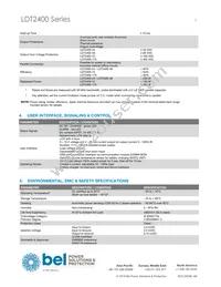 LDT2400-170 Datasheet Page 3