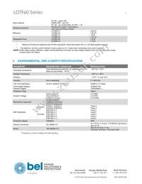 LDT960-72 Datasheet Page 3