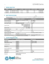 LDW480-72 Datasheet Page 2