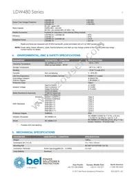 LDW480-72 Datasheet Page 3