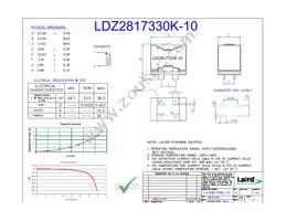 LDZ2817330K-10 Datasheet Cover