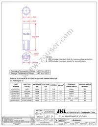 LE-0504-01UV Datasheet Cover