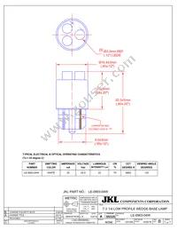 LE-0903-04W Datasheet Cover