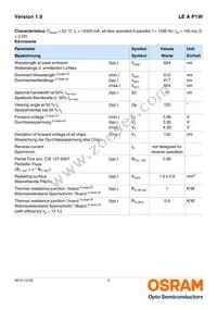 LE A P1W RXRY-1 Datasheet Page 4