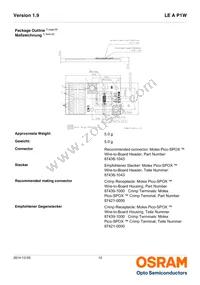 LE A P1W RXRY-1 Datasheet Page 12