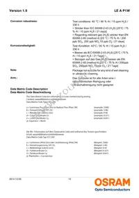 LE A P1W RXRY-1 Datasheet Page 13