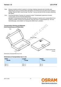 LE A P1W RXRY-1 Datasheet Page 17