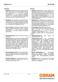 LE A P1W RXRY-1 Datasheet Page 20