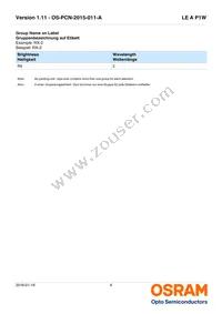 LE A P1W-RXRZ-23-0-F00-T01 Datasheet Page 6