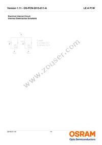 LE A P1W-RXRZ-23-0-F00-T01 Datasheet Page 14