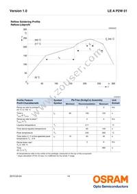 LE A P2W 01-SXTX-1-0-F00-T01 Datasheet Page 14