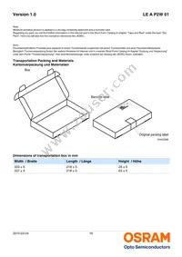 LE A P2W 01-SXTX-1-0-F00-T01 Datasheet Page 16