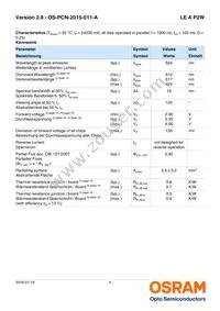 LE A P2W-SYTX-23-0-F00-T01 Datasheet Page 4