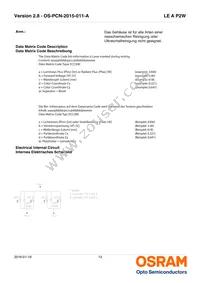 LE A P2W-SYTX-23-0-F00-T01 Datasheet Page 13