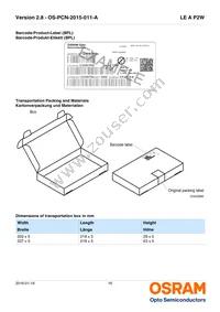 LE A P2W-SYTX-23-0-F00-T01 Datasheet Page 16