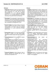 LE A P2W-SYTX-23-0-F00-T01 Datasheet Page 19