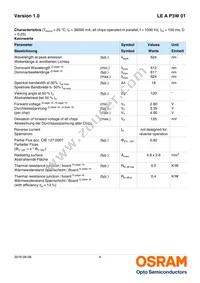 LE A P3W 01-TXTY-3-0-F00-T01-LM Datasheet Page 4