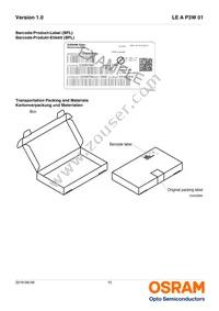 LE A P3W-TXTZ-1 Datasheet Page 15