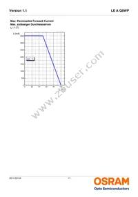 LE A Q8WP-LZMX-1-0-A40-R18-Z Datasheet Page 11