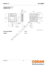 LE A Q8WP-LZMX-1-0-A40-R18-Z Datasheet Page 12