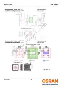 LE A Q8WP-LZMX-1-0-A40-R18-Z Datasheet Page 13