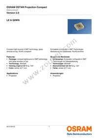 LE A Q9WN-KYKZ-1-0-700-R18-Z-XX Datasheet Cover