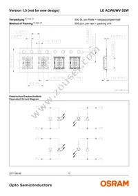 LE ACWUWV S2W Datasheet Page 17