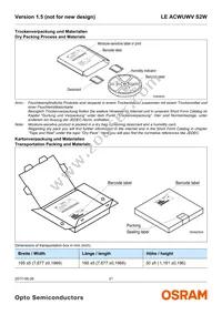 LE ACWUWV S2W Datasheet Page 21