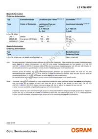 LE ATB S2W-JW-1+LBMB-24+G Datasheet Page 2