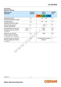 LE ATB S2W-JW-1+LBMB-24+G Datasheet Page 3