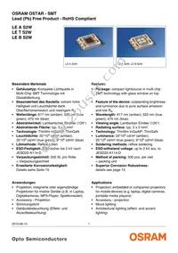 LE ATB S2W-JWKW-1+MANA-24 Datasheet Cover