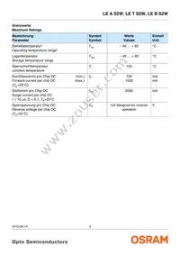 LE ATB S2W-JWKW-1+MANA-24 Datasheet Page 3