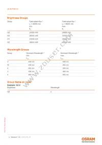 LE B P3W 01-GZHZ-24-0-F00-T01 Datasheet Page 4