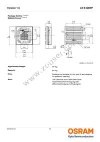 LE B Q8WP-7A6B-W4 Datasheet Page 12