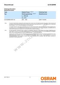 LE B Q9WM-4S3T-24-0-350-R18-Z Datasheet Page 2