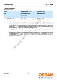 LE B Q9WN-4U4V-24-0-700-R18-Z Datasheet Page 2