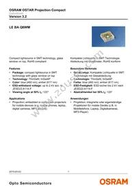 LE BA Q6WM-1T2T-DE-HZJX-23-350-R18-Z-PR Datasheet Cover