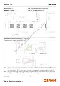 LE BA Q6WM-1T2T-DE-HZJX-23-350-R18-Z-PR Datasheet Page 13