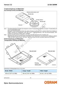 LE BA Q6WM-1T2T-DE-HZJX-23-350-R18-Z-PR Datasheet Page 16