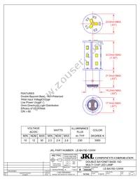 LE-BA15D-12WW Datasheet Cover