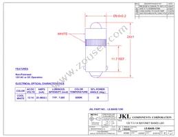 LE-BA9S-12W Datasheet Cover