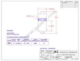 LE-BA9S-24W Datasheet Cover