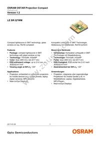 LE BR Q7WM-SITI-45+JXJZ-23-350-R18-Z Datasheet Cover