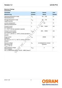 LE CG P1A-6T5U-A Datasheet Page 3