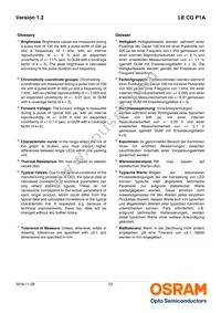 LE CG P1A-6T5U-A Datasheet Page 22