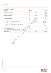 LE CG P2A-7U7V-A Datasheet Page 2