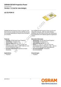 LE CG P2W 01-7U5V-1-0-F00-T01 Datasheet Cover