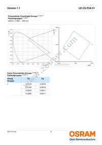 LE CG P3A 01-6V6W-1 Datasheet Page 6