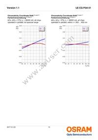 LE CG P3A 01-6V6W-1 Datasheet Page 13